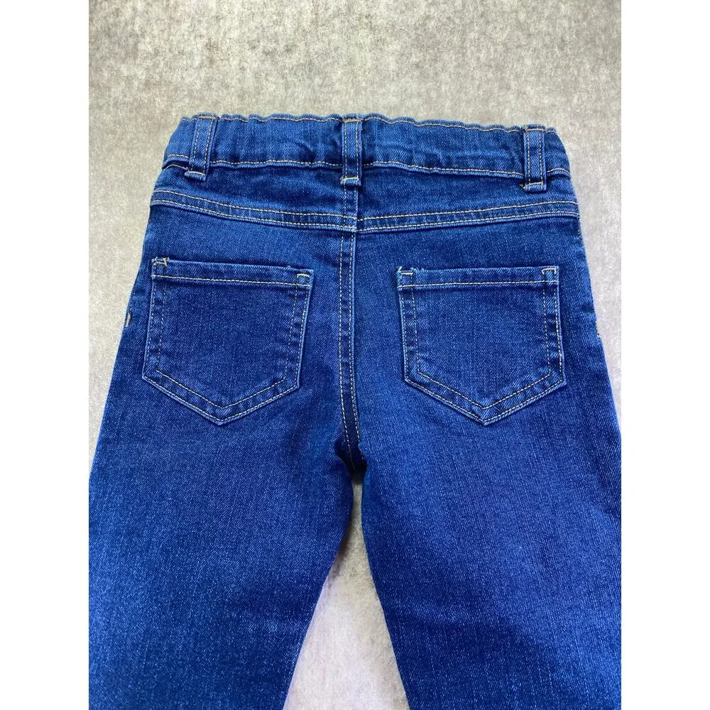 Garanimals Girls Skinny Fit Blue Adjustable Waist Jeans Size 4T
